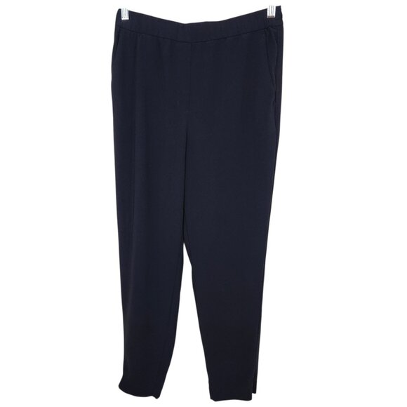 Chicos Pants Womens 1R (8R) Pull On Elastic Waist Stretch Pockets Office Work - Picture 1 of 11